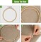 2 Pieces 12 Inch Embroidery Hoops, Round Wood Embroidery Hoops